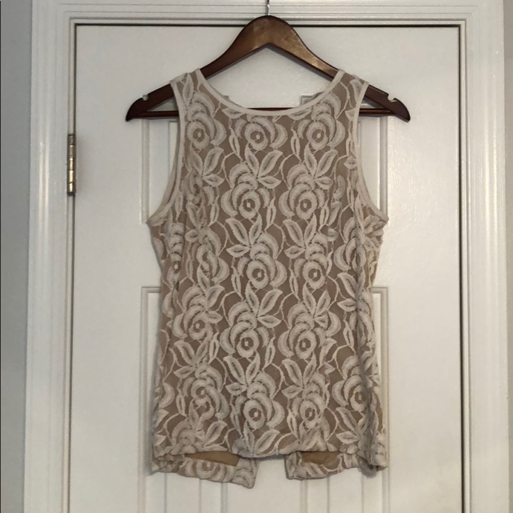 Banana Republic Lace Tanktop!